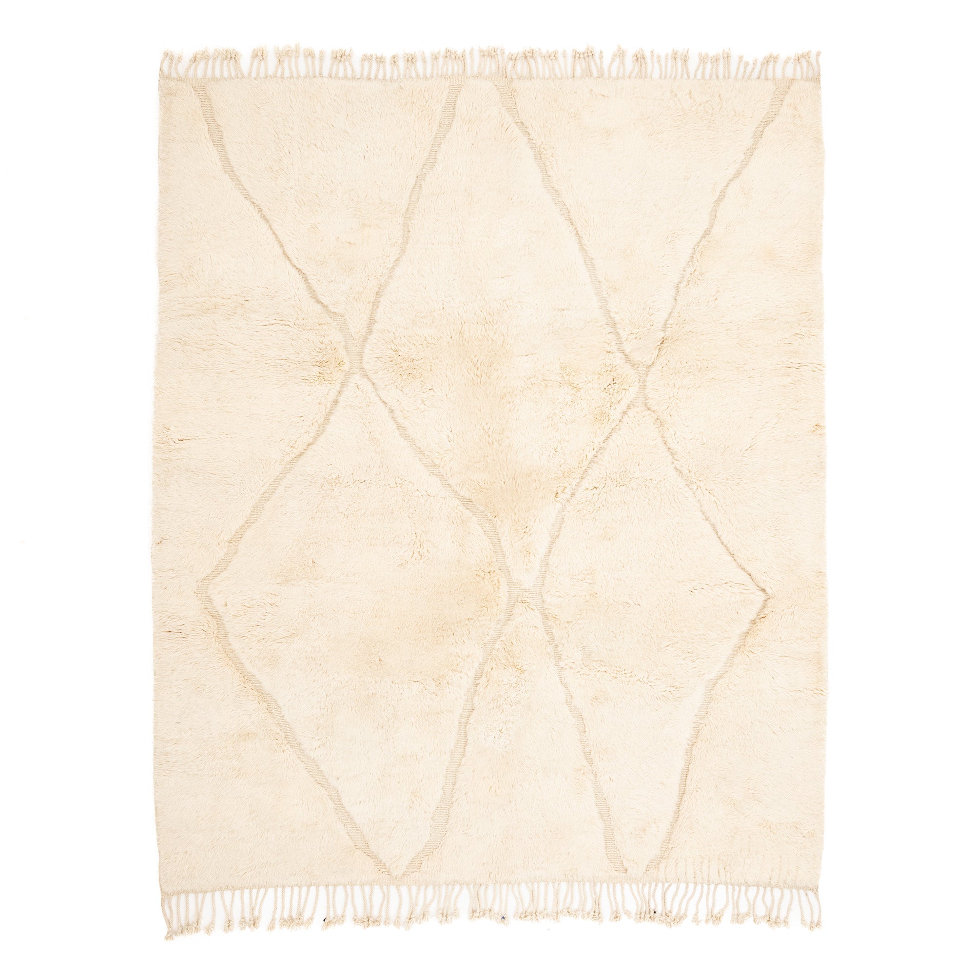 Cross-Roads - Luxury Shag Moroccan Rug - Urbann-Vibe