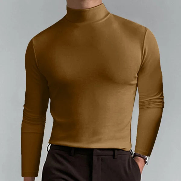 Glenn slim-fit high-waisted long sleeve t-shirt for women, flattering silhouette in modern style