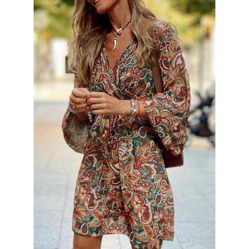 Bohemian summer dress for women  urbann-vibe