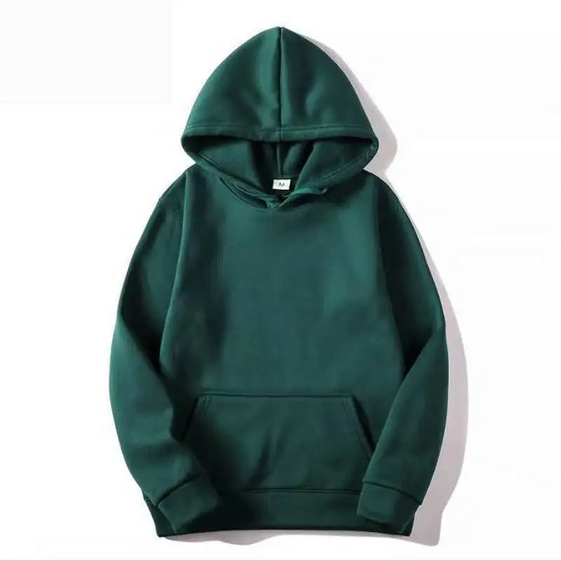 Women's solid color lightweight cotton hoodie breathable minimalist everyday comfort pullover