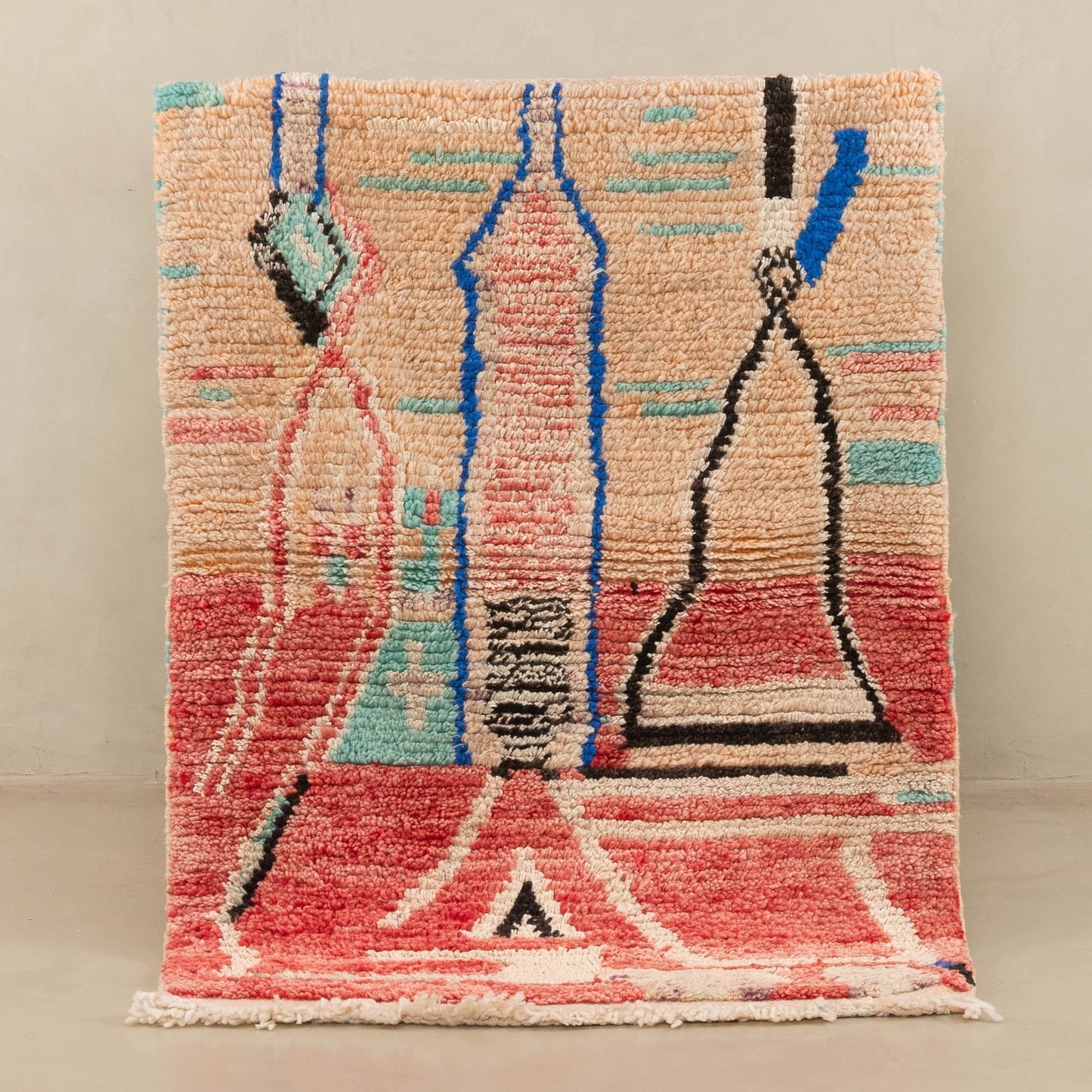 Delina - vintage boujad rug - Urbann-Vibe