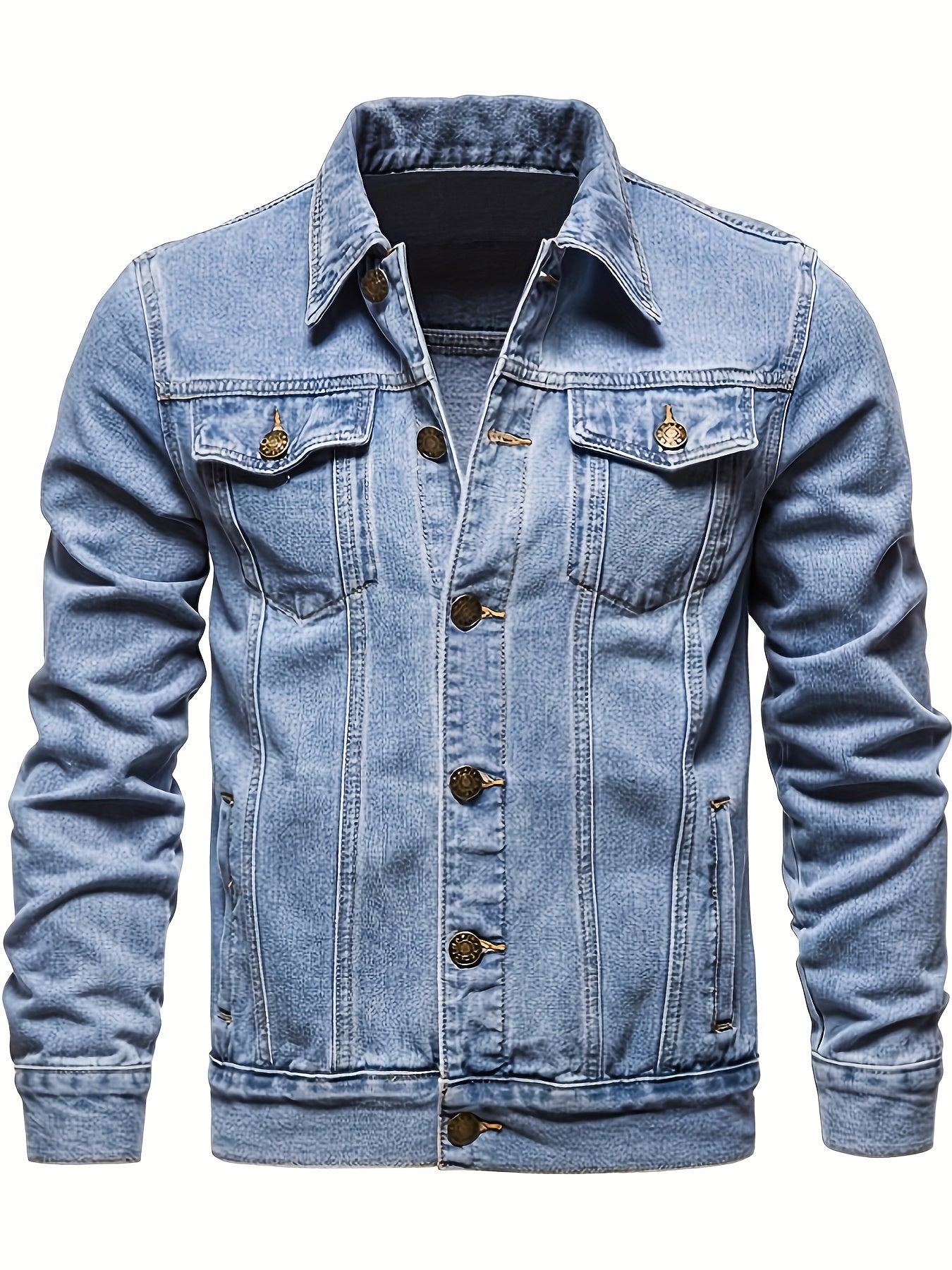 Men's retro jacket neat modern cut timeless versatile style for casual dressy everyday wear