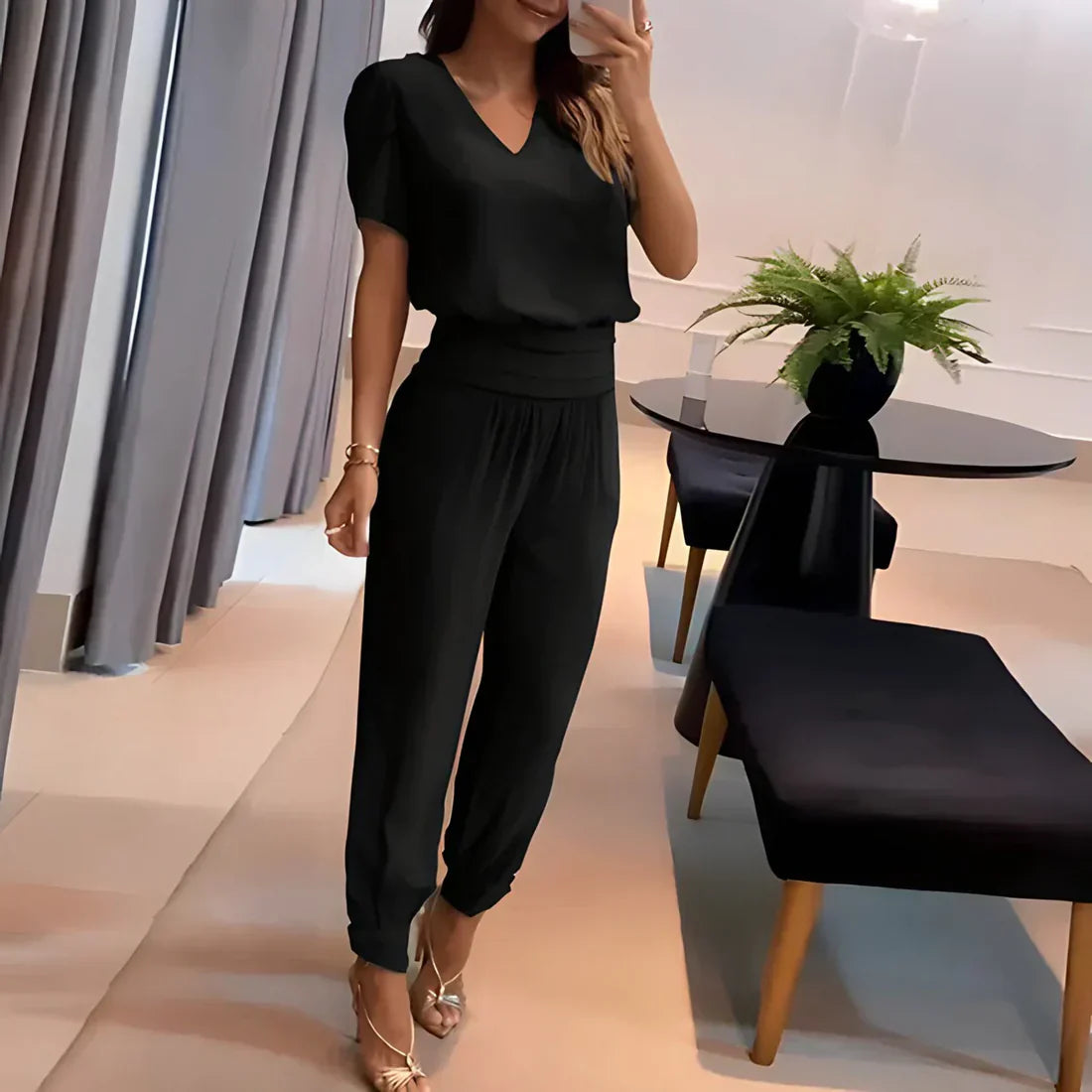 Astrid women's two-piece clothing set stylish comfortable ensemble versatile polished look