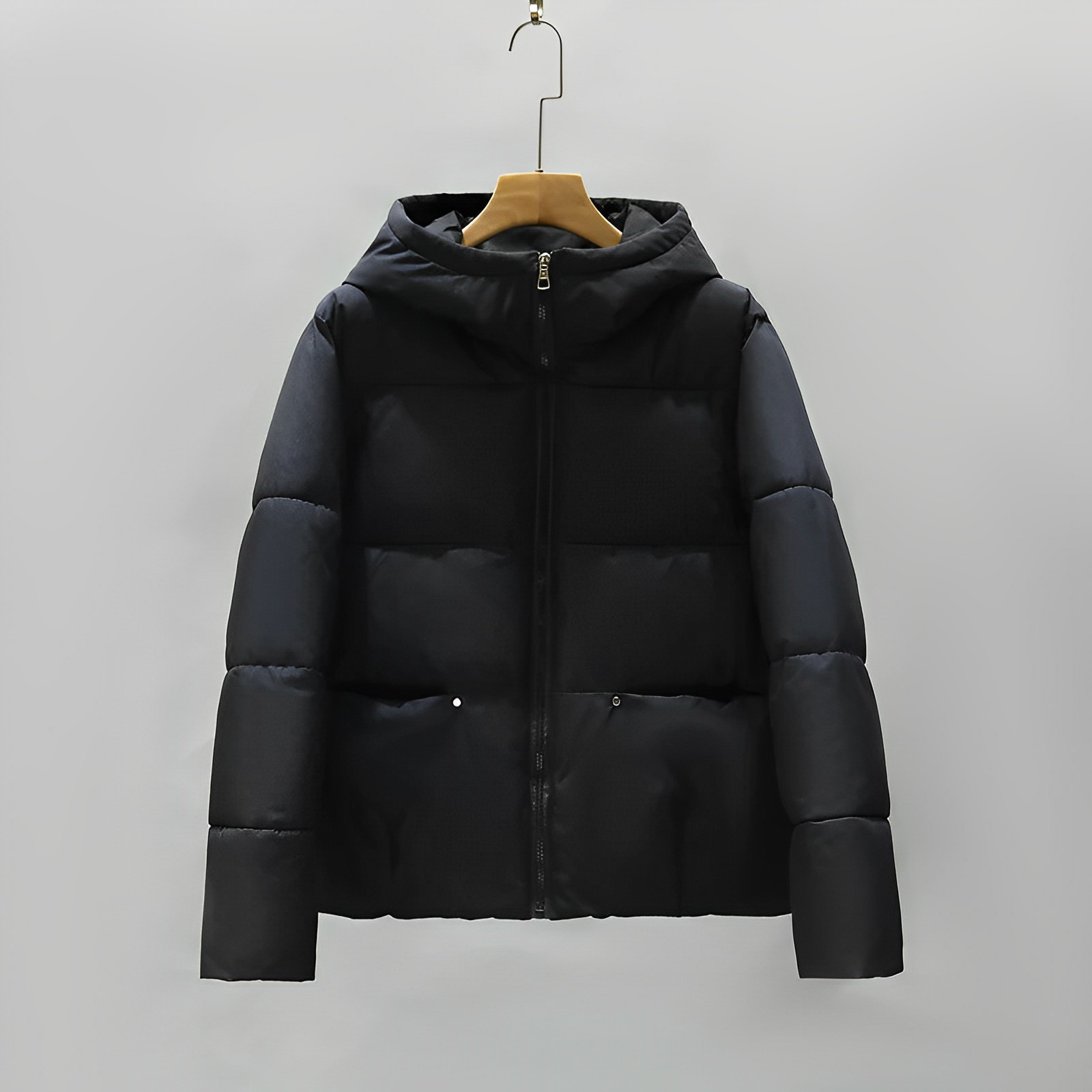 Women's puffer jacket sustainable warmth modern silhouette fashion-forward colorway everyday cool-weather style