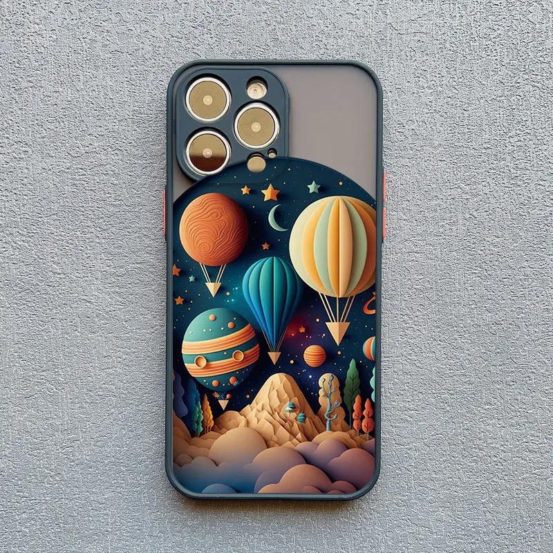 Dreamscape iPhone case bold 3D textured design vibrant colors shock-absorbing protection for creatives