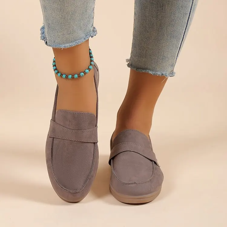 Verdenza slip-on suede loafer with cushioned insole and ultra-light sole for all-day comfort