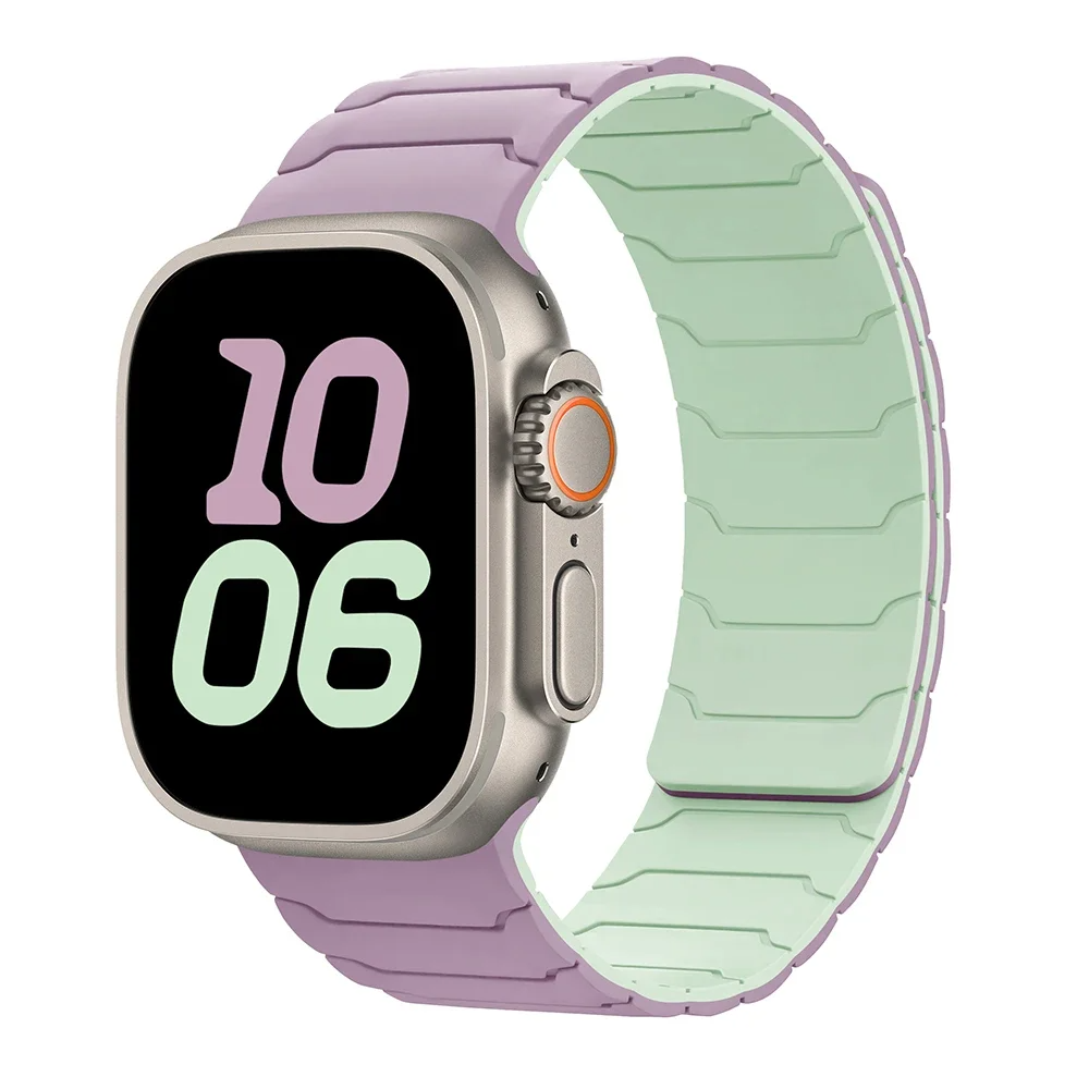 Omnifit Apple Watch silicone sport band magnetic closure sweat-resistant durable strap active lifestyle