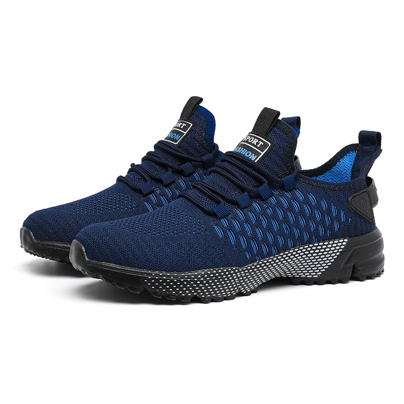 KinetiQ mesh trainer sneaker breathable ventilated upper cushioned midsole all-surface grip athletic shoe