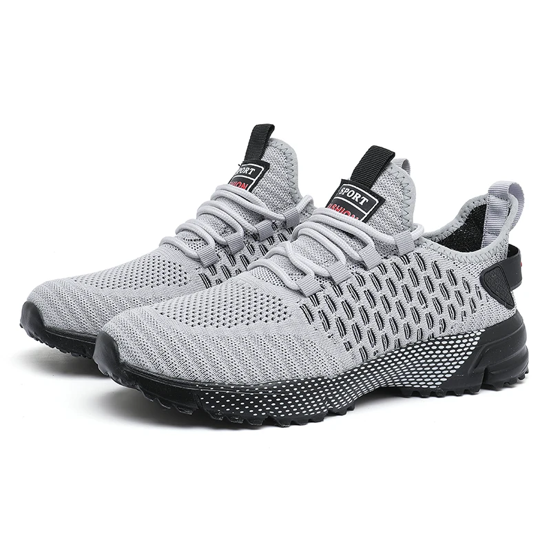 KinetiQ mesh trainer sneaker lightweight ventilated upper cushioned midsole all-surface grip athletic shoe