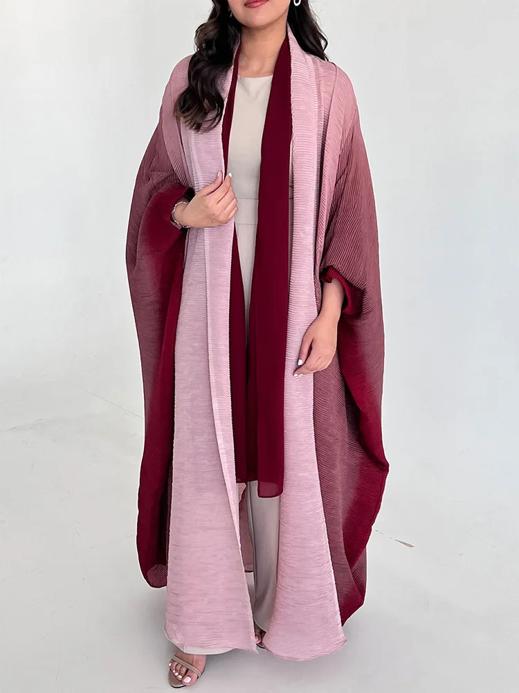 Women's oversized trench coat beige pleated texture shawl collar relaxed silhouette everyday style