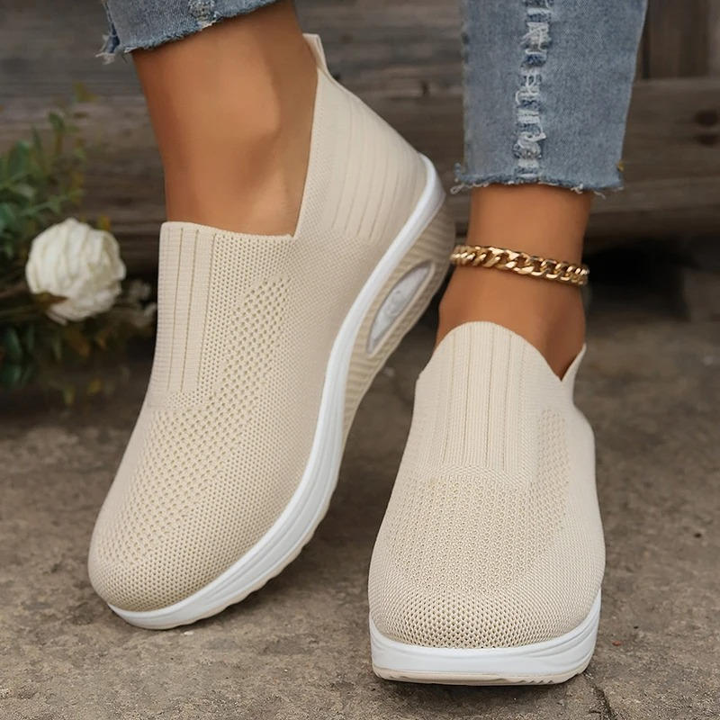 TrendAura women's casual orthopedic slip-on shoes with EVA cushioning and ergonomic support