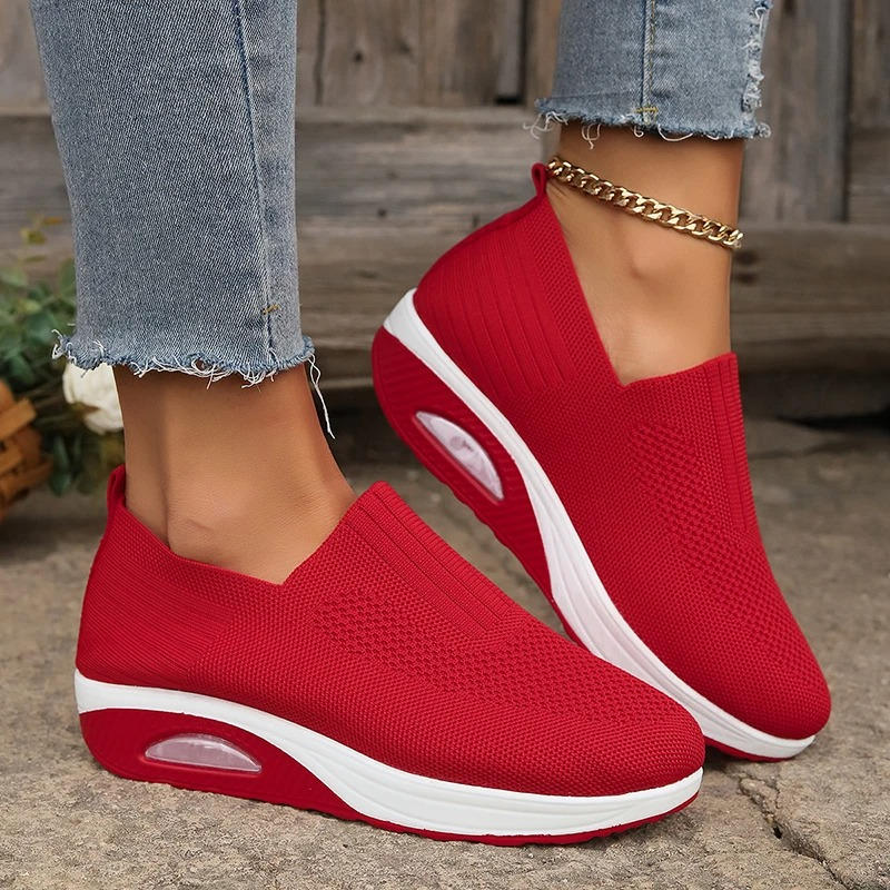 TrendAura women's casual orthopedic slip-on shoes with EVA cushioning and ergonomic support