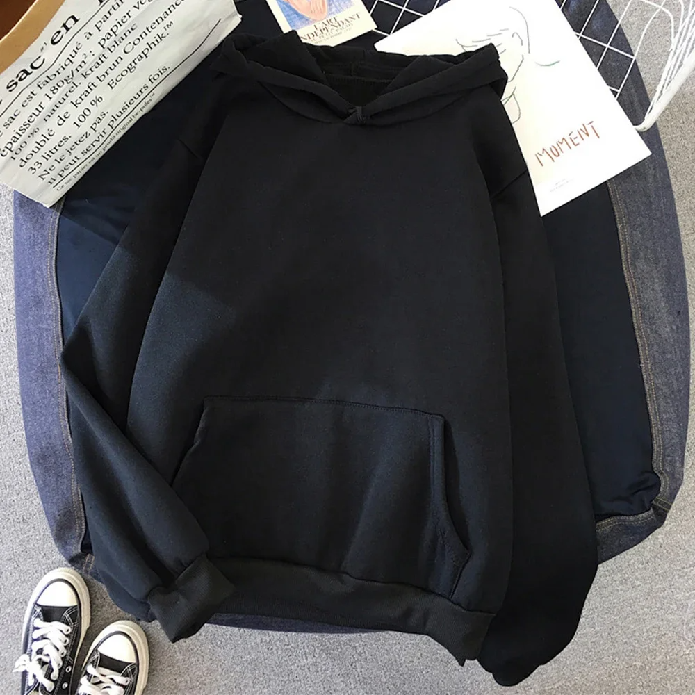 Women's oversized plush fleece hoodie in relaxed fit, perfect for lounging with cozy all-day comfort