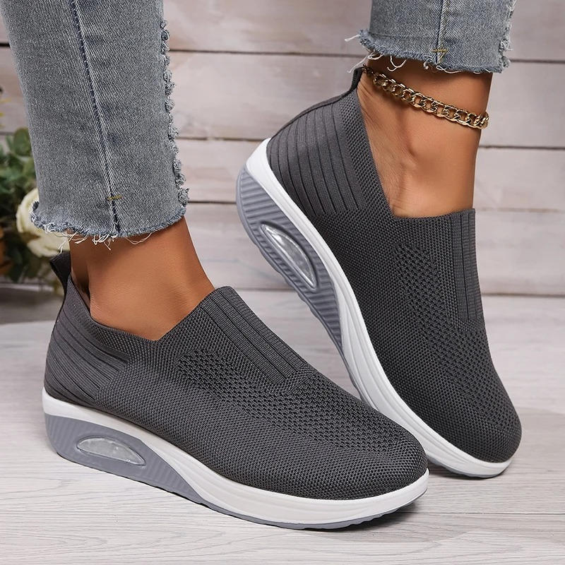 TrendAura women's casual orthopedic slip-on shoes with EVA cushioning and ergonomic support