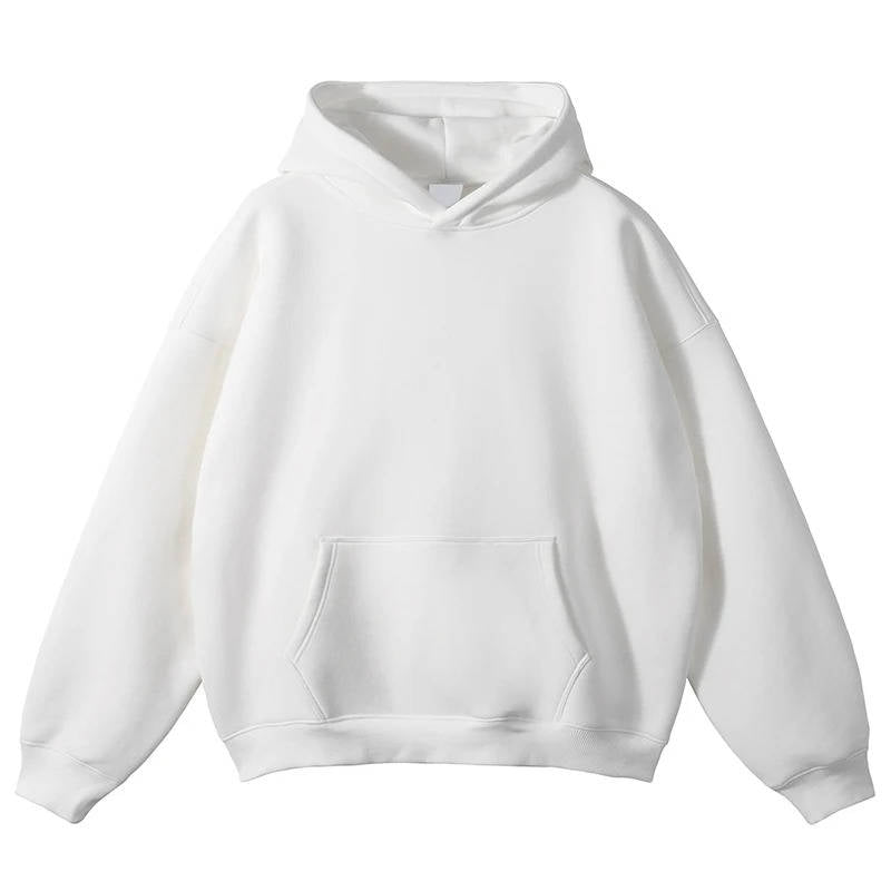 Women's oversized cotton hoodie relaxed slouchy fit casual street style all-day comfort pullover