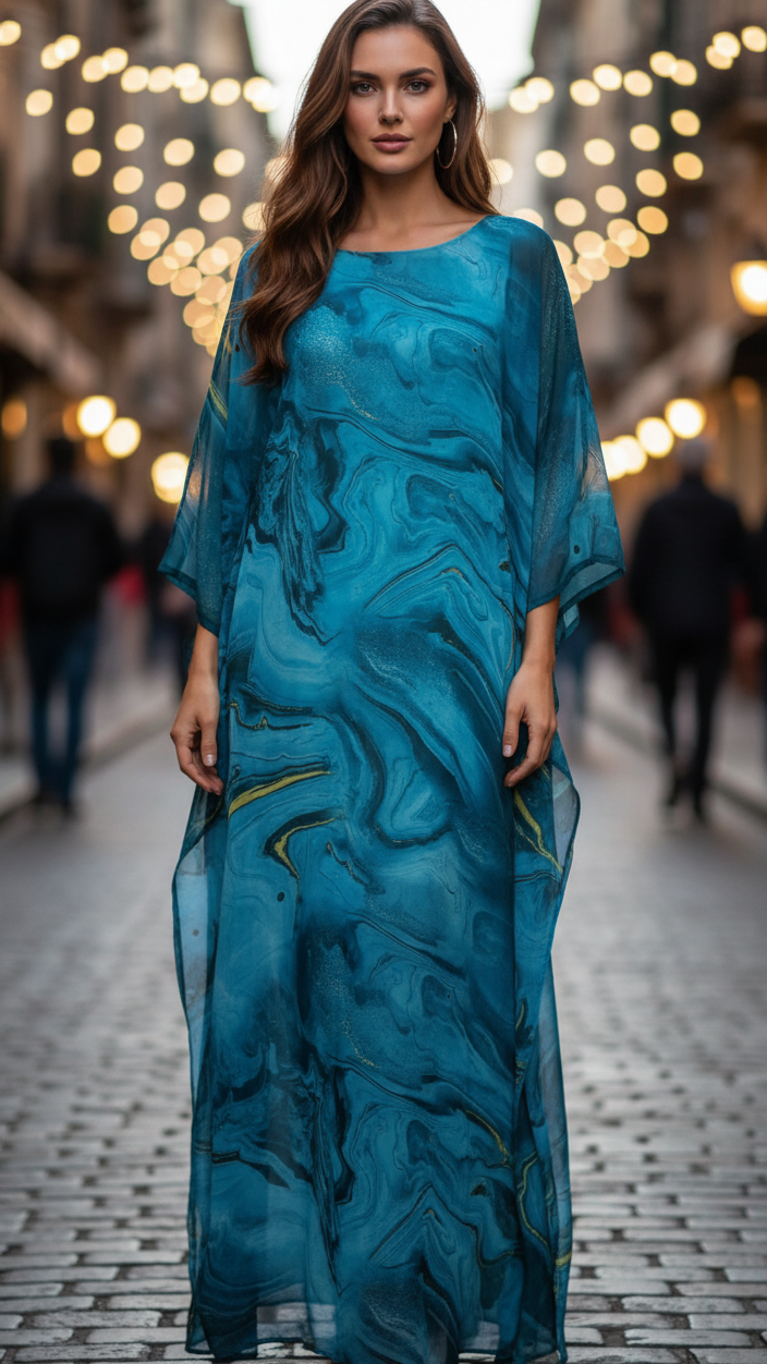Laura chiffon maxi dress elegant flowing silhouette lightweight fabric for women evening wear