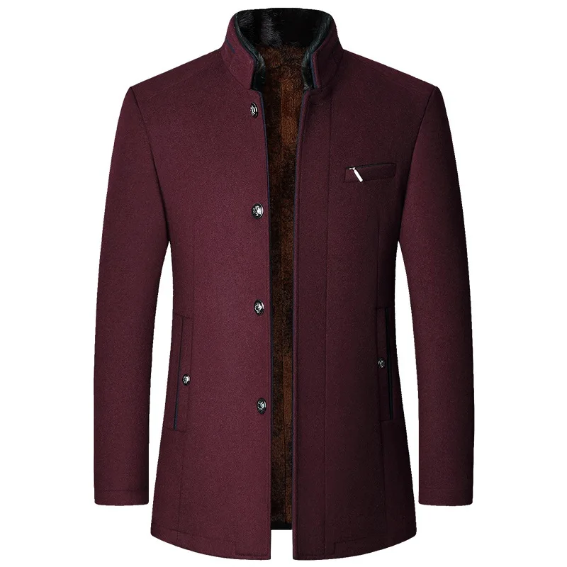 Men's classic noble jacket slim fit minimalist silhouette breathable polyester premium formal blazer