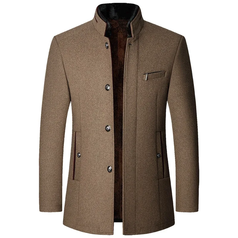 Men's classic noble jacket slim fit minimalist silhouette breathable polyester premium formal blazer