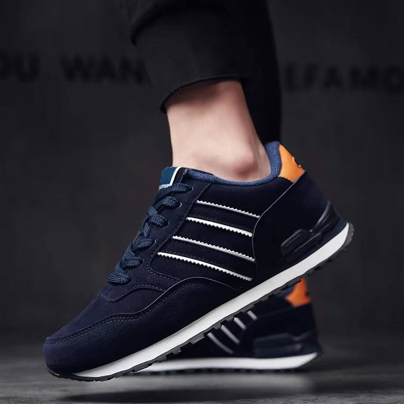 Men's lightweight breathable mesh casual sport sneakers with EVA foam cushioning for all-day comfort