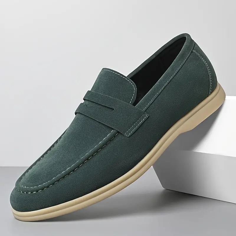 Jax women's slip-on loafers with contrast sole and distinctive strap for elegant everyday style