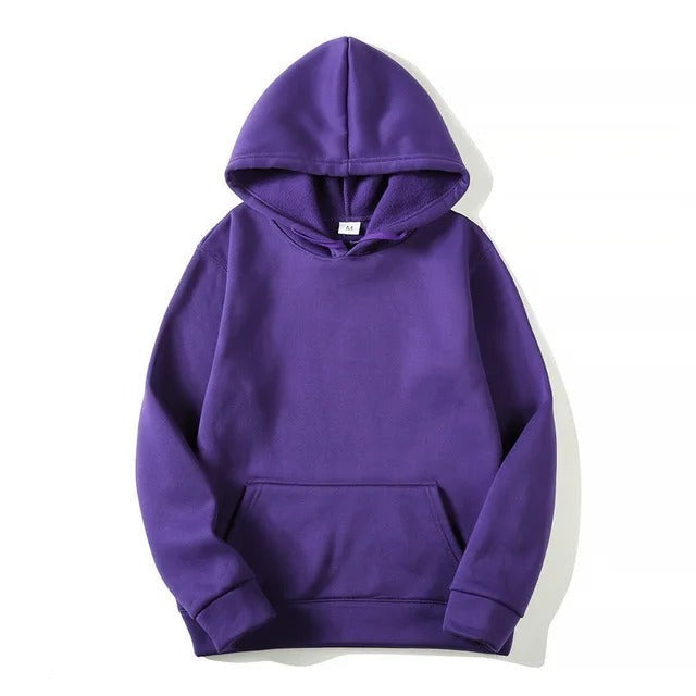 Women's solid color lightweight cotton hoodie breathable minimalist everyday comfort pullover