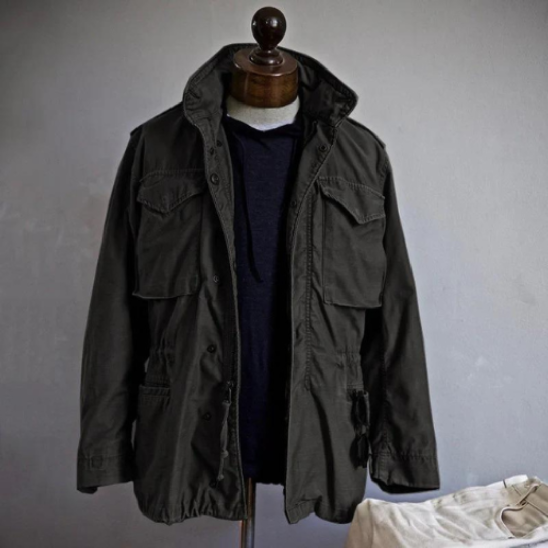 Men's lightweight multi-pocket jacket casual urban explorer style versatile all-season slim fit
