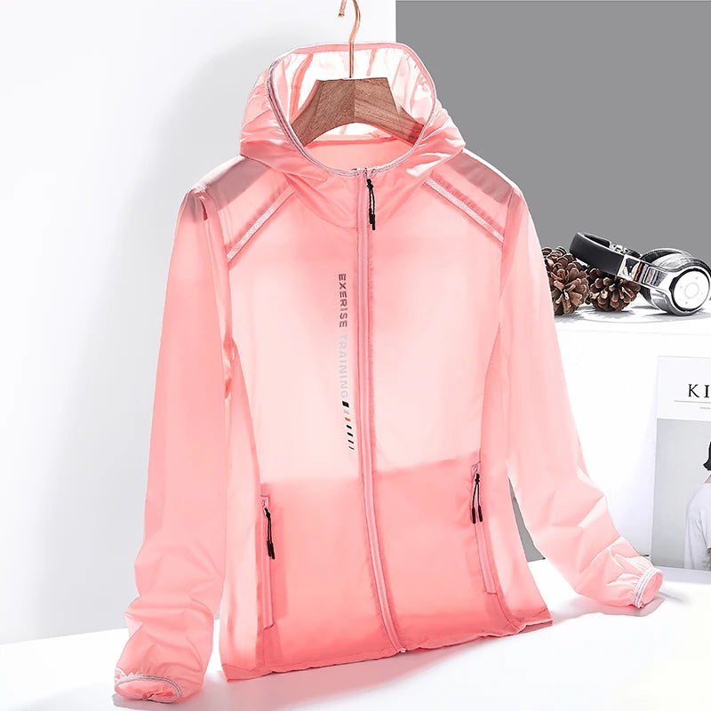 Lightweight windproof performance jacket ultra-lightweight quick-dry fabric sleek versatile fit for outdoor adventures
