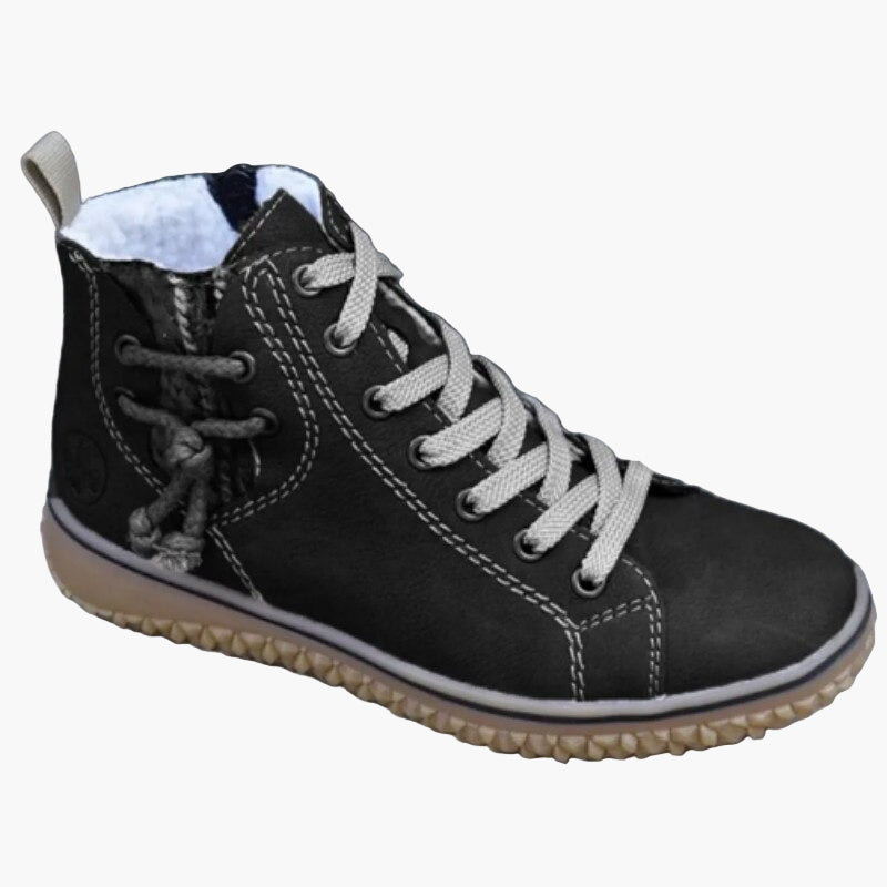Women's white orthopedic comfort sneakers with arch support cushioned insole sporty everyday style