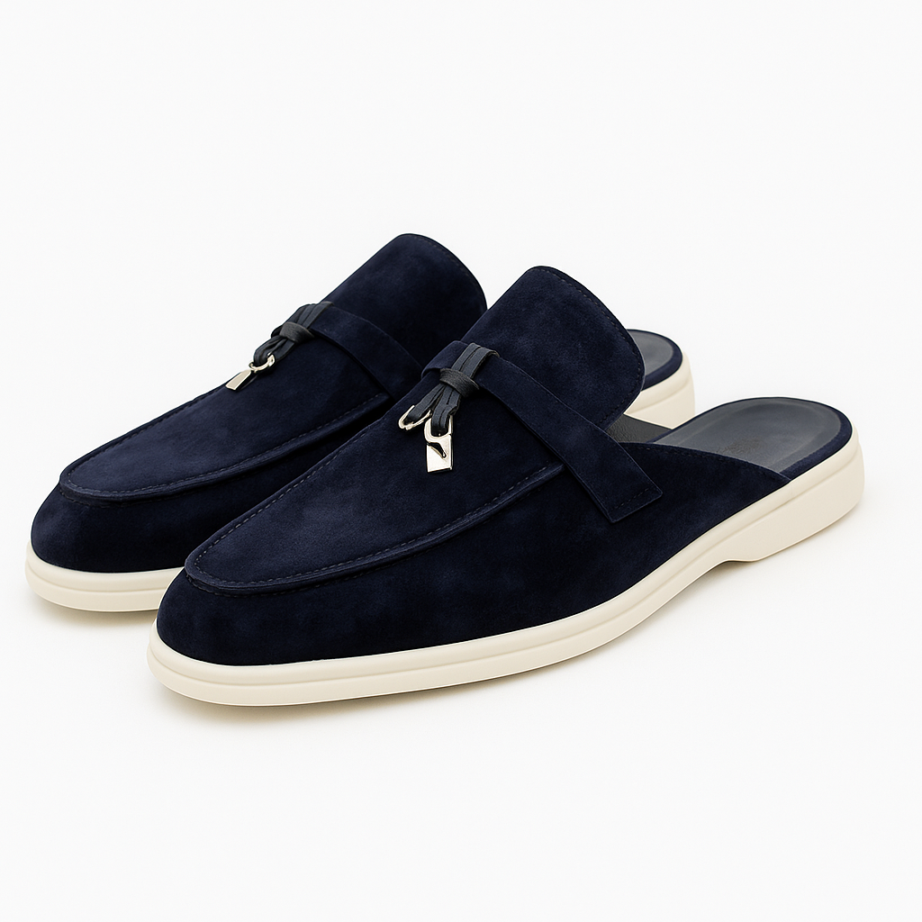 Naila women's casual slip-on mules in neutral tone, timeless silhouette for all-day comfort