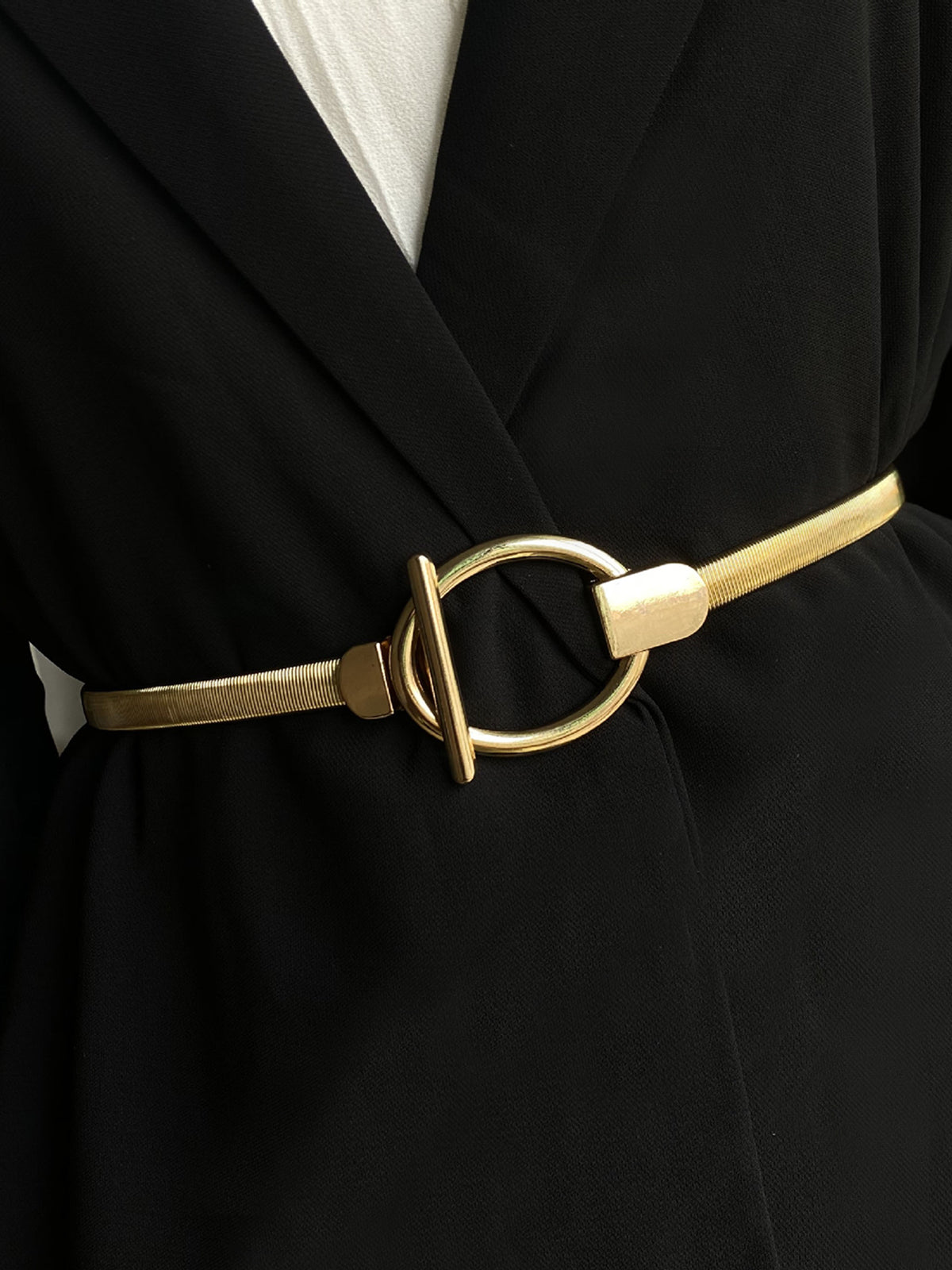Elastic Lariat Slim Belt - Urbann-Vibe