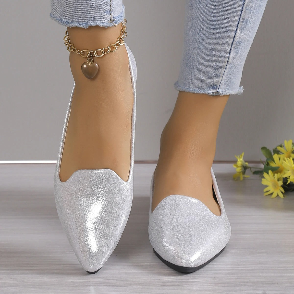 Sophie women's chic ballet flats polished silhouette all-day comfort work casual spring wear