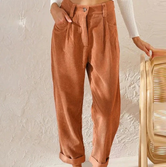 Women's casual relaxed-fit trousers for all-day comfort, lightweight and versatile everyday style