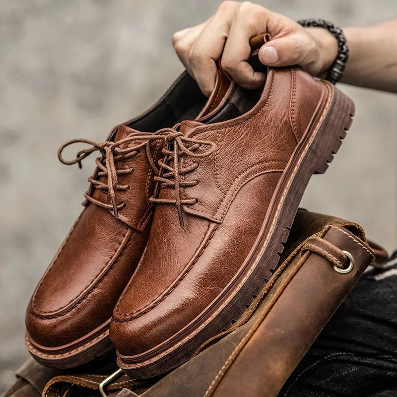 Dominic men's elegant formal leather shoes, timeless craftsmanship, versatile dress footwear