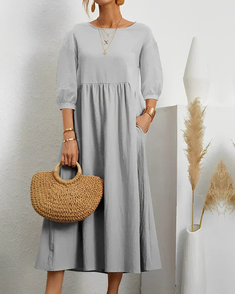Elle&Vire lightweight women's summer dress airy breathable fit stylish warm days contemporary look