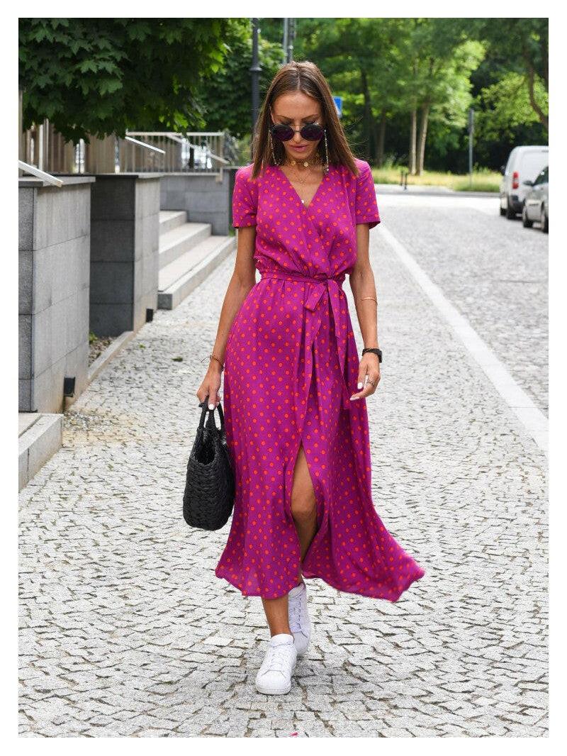 Elegant midi dress women black V-neck regular fit tummy-covering design for special occasions