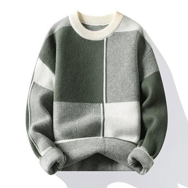 Men's premium cotton jumper soft breathable sustainable style easy care modern wardrobe casual smart
