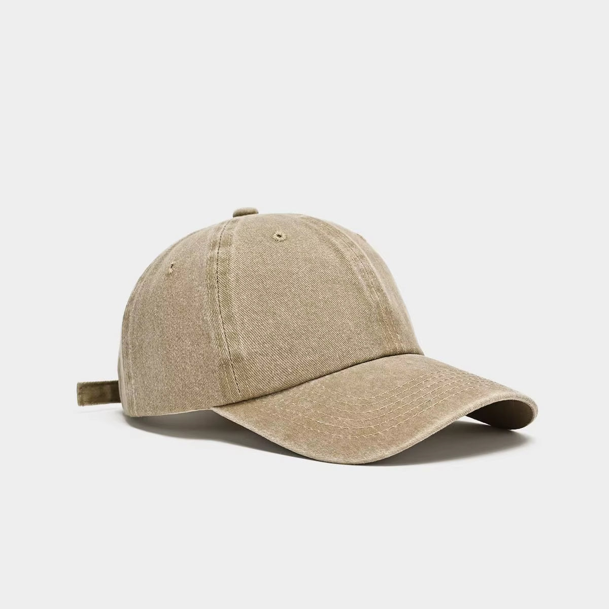 Heritage washed cotton baseball cap unisex low-profile silhouette adjustable strap casual everyday hat