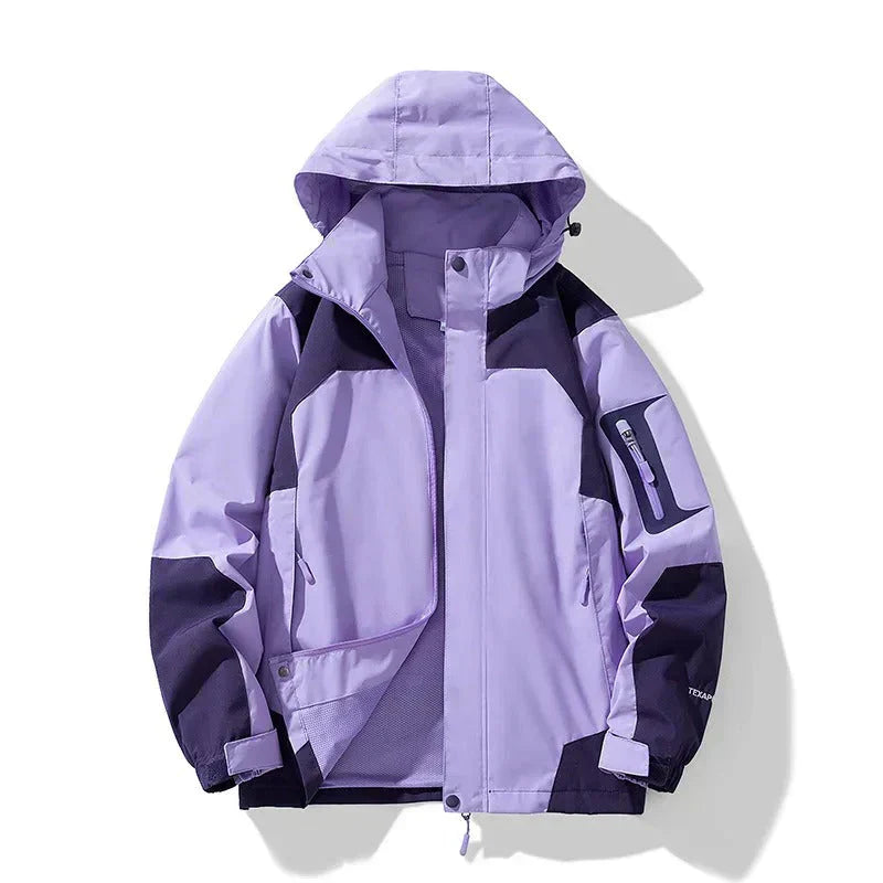 Men's Walter waterproof fleece jacket, durable all-weather outdoor coat with warm insulated lining