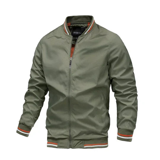 Men's lightweight winter bomber jacket slim fit with premium insulation for all-day warmth and comfort