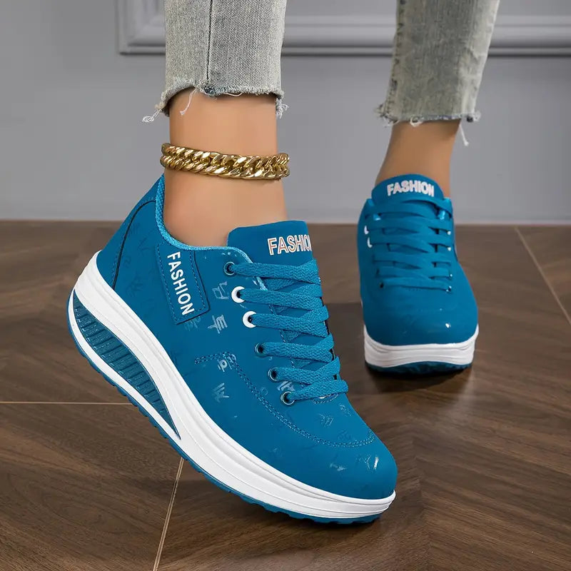 Women's low-cut training shoes breathable PU leather supportive fit for active lifestyle