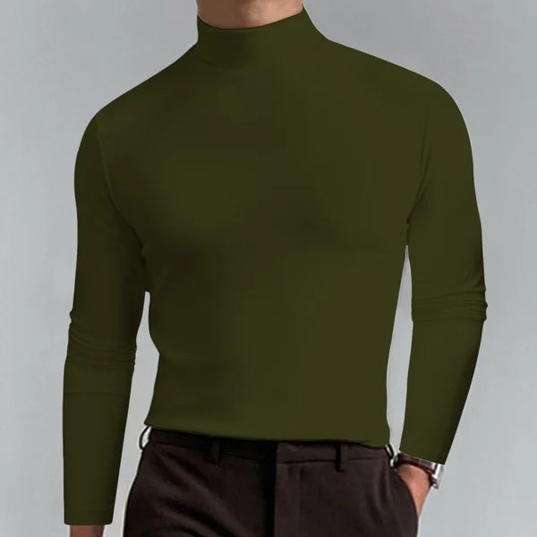 Glenn slim-fit high-waisted long sleeve t-shirt flattering silhouette for modern women