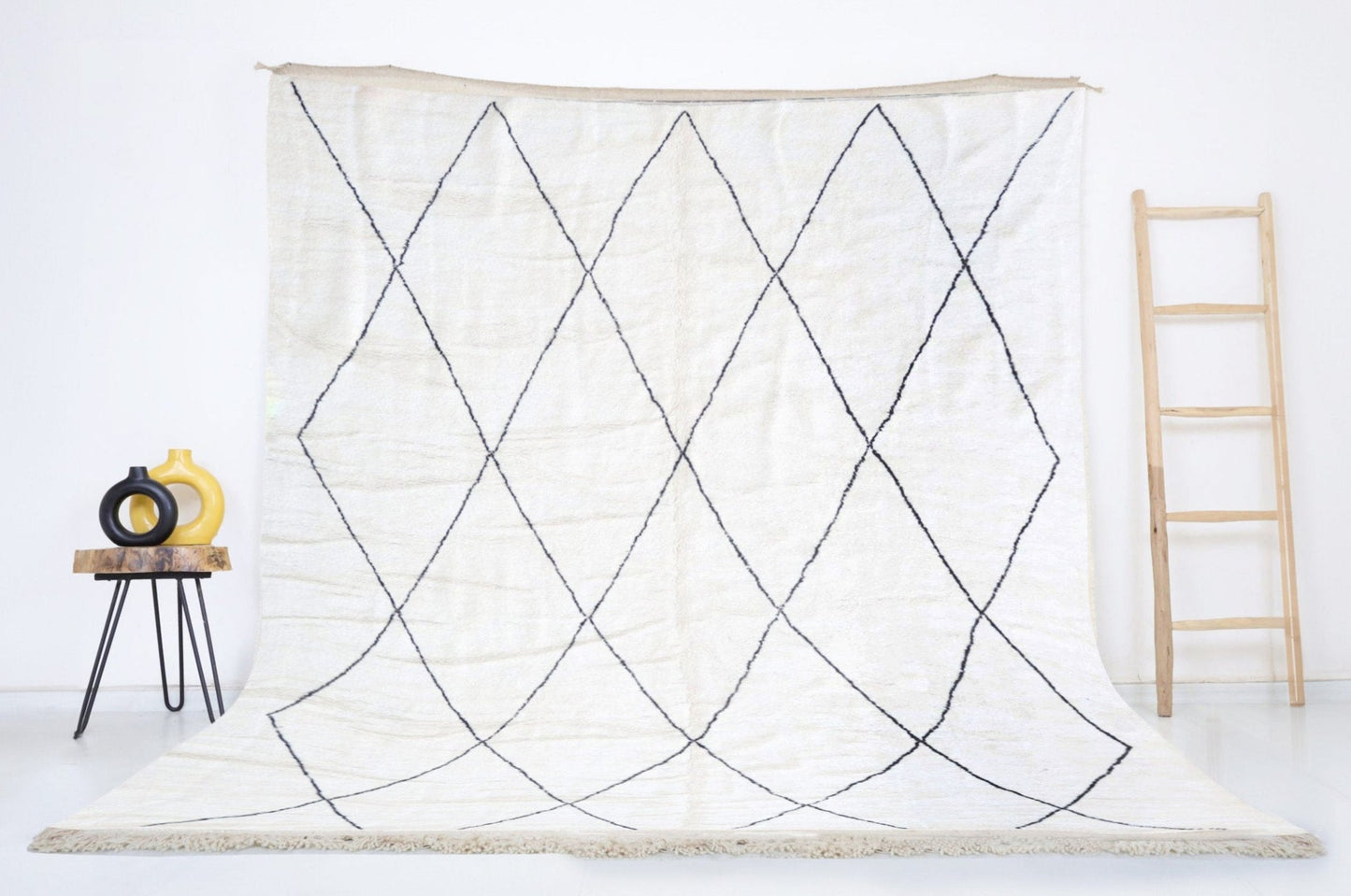 Filin Beni ourain rug 14'1'' X 18' - Urbann-Vibe