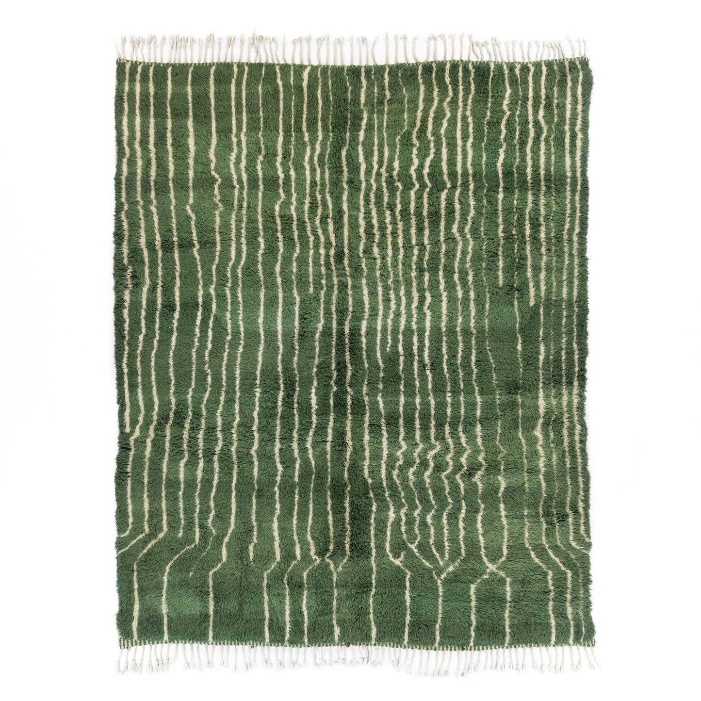 Forest Veins - Luxury Shag Moroccan Rug - Urbann-Vibe