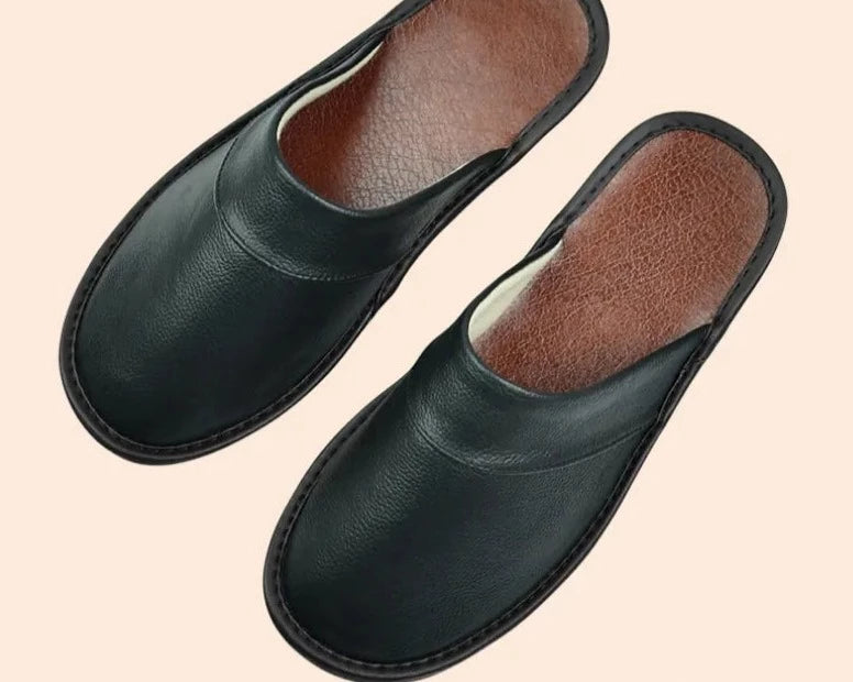 Alexander men's cozy slip-on slippers minimalist lounge design with soft interior for all-day comfort