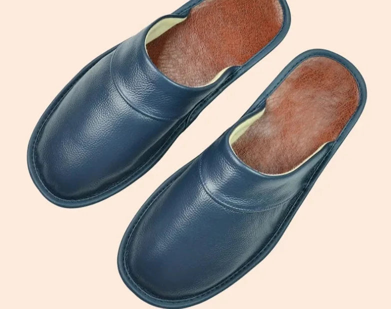 Alexander men's cozy slip-on slippers minimalist lounge design with soft interior for all-day comfort