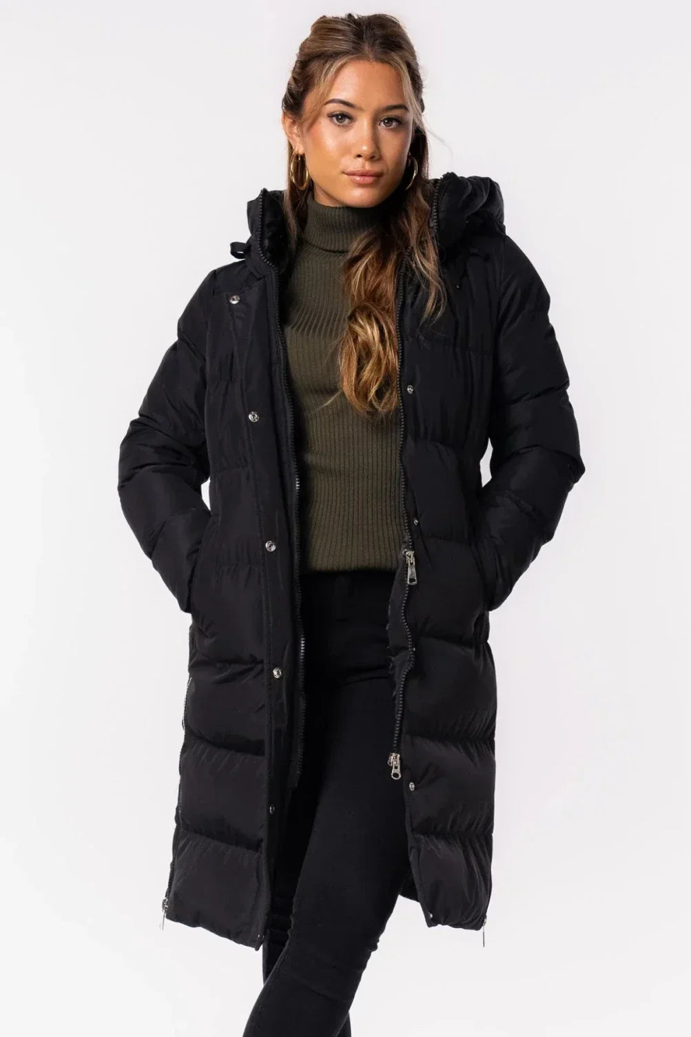 Women's slim-fit padded winter coat Lisa, cozy insulated design in versatile colors for cold weather