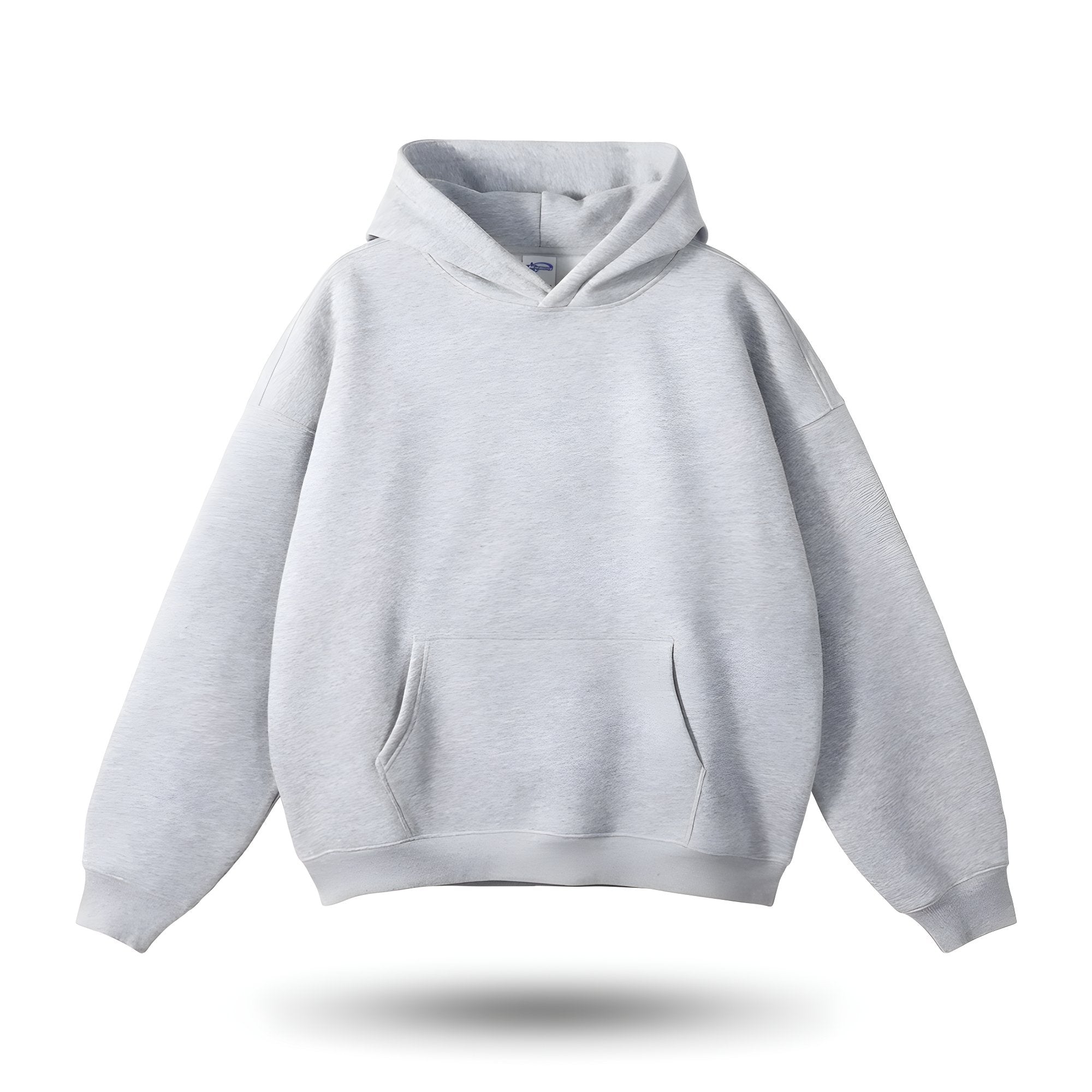 Women's fitted lightweight hoodie in versatile neutral tone, slim silhouette designed for layering everyday wear