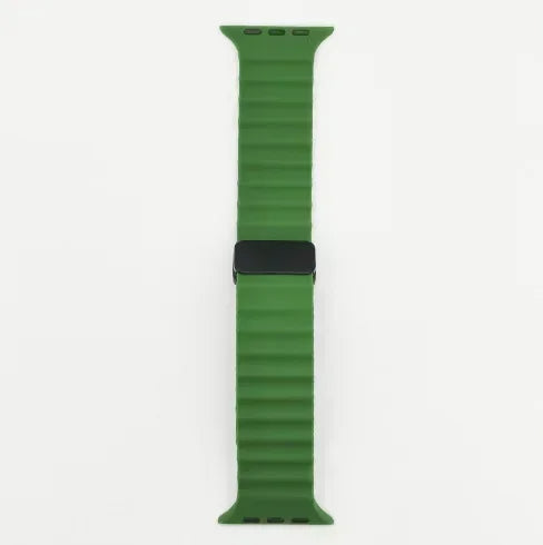 Helix Apple Watch band ribbed silicone strap sport style moisture-resistant for athletes daily wear