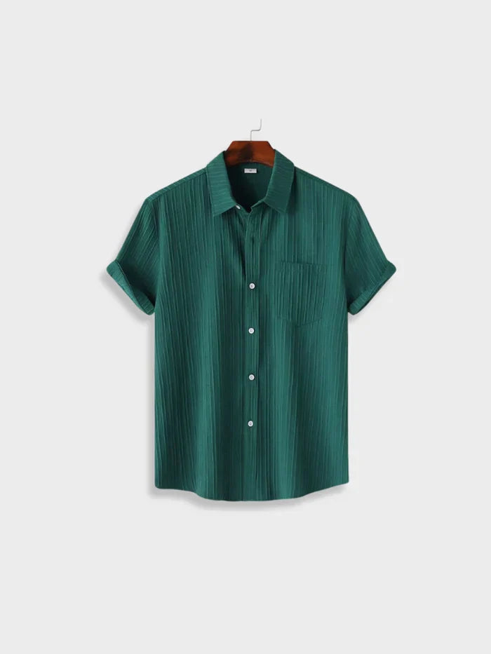 White classic luxury dress shirt slim-cut with refined old money aesthetic for modern professionals