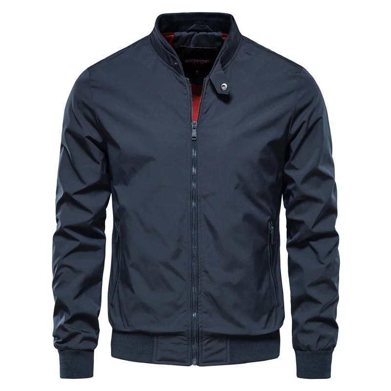 Lorenzo lightweight breathable spring jacket casual modern silhouette versatile everyday outerwear